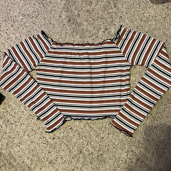 SHEIN Striped Long Sleeve - Picture 1 of 2